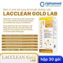 Men vi sinh bổ sung lợi khuẩn Lacclean Gold LAB (Hộp 30 gói)