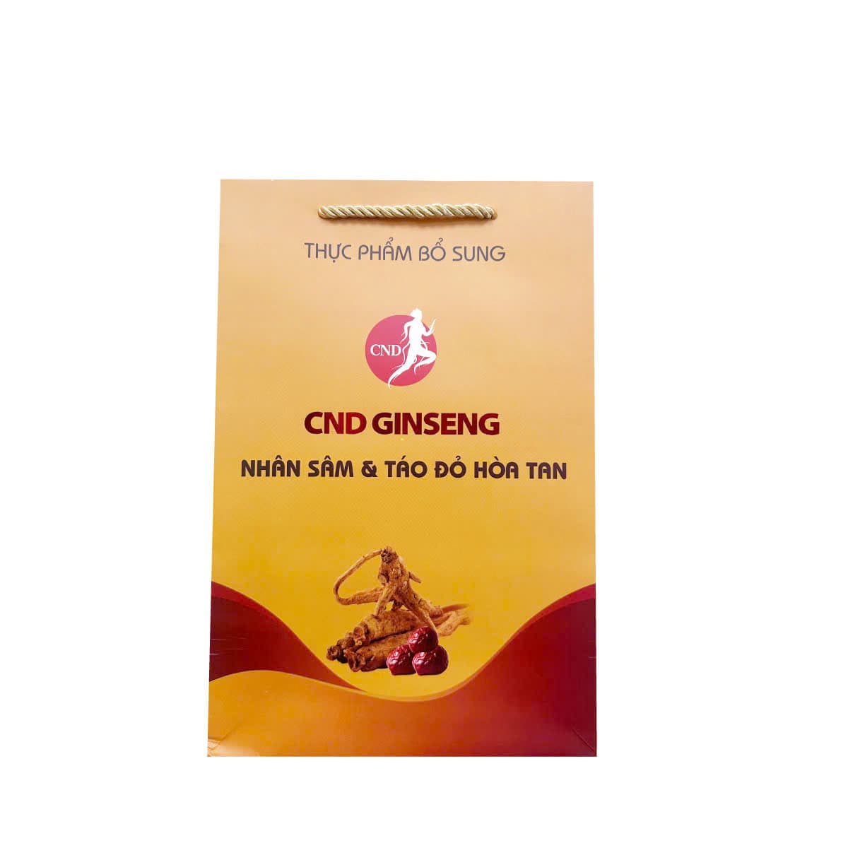 Túi CND GINSENG Combo 6 hộp Nhân sâm & táo đỏ hòa tan