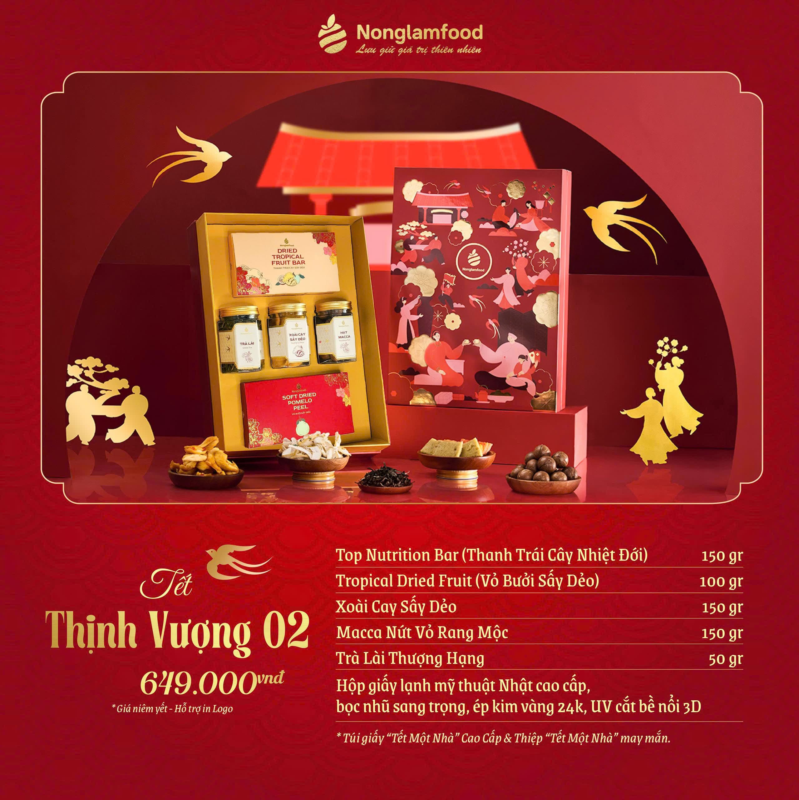 Hộp Quà Tết 2026 - Tết Thịnh Vượng 02