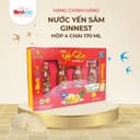 [Hộp 4 Chai 170ml] Nước Yến Chưng Củ Sâm Tươi Hàn Quốc