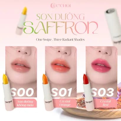 Son Dưỡng Saffron C’Choi Có Màu