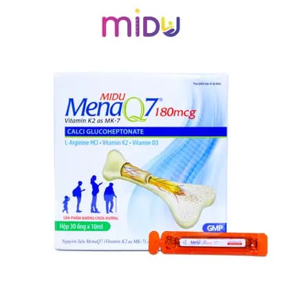 Thực phẩm bảo vệ sức khỏe: Midu MenaQ7 180mcg