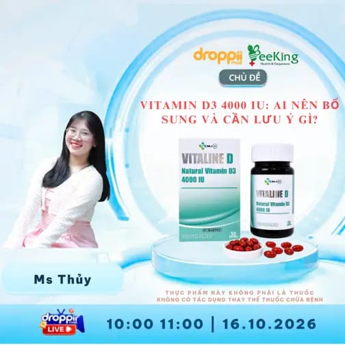 Vitamin D3 4000 IU: Ai Nên Bổ Sung Và Cần Lưu Ý Gì?