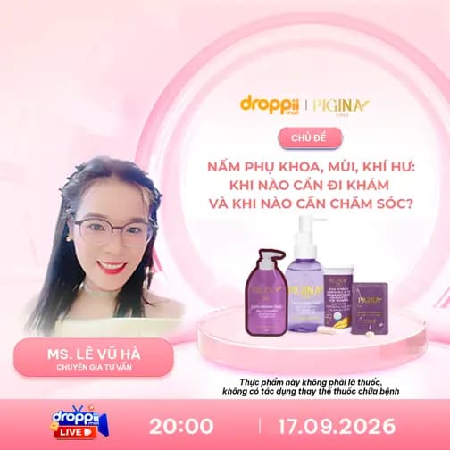 Livestream: Nấm Phụ Khoa, Mùi, Khí Hư: Khi Nào Cần Đi Khám, Khi Nào Cần Chăm Sóc?