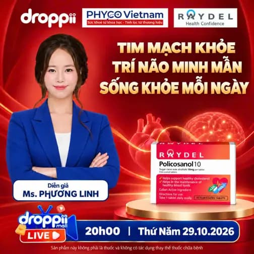 Tim Mạch Khỏe – Trí Não Minh Mẫn, Sống Khỏe Mỗi Ngày