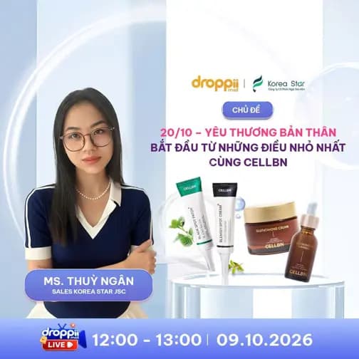 🌸 20/10 – Yêu Thương Bản Thân Bắt Đầu Từ Những Điều Nhỏ Nhất Cùng CELLBN 🌻