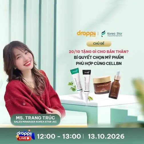 🌸 20/10 Tặng Gì Cho Bản Thân? Bí Quyết Chọn Mỹ Phẩm Phù Hợp Cùng CELLBN 🌻