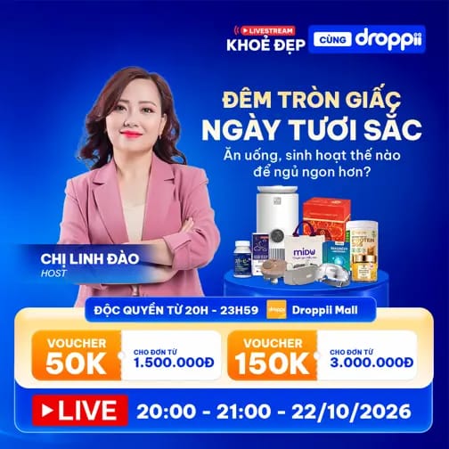 ▶️ LIVESTREAM | ĐÊM TRÒN GIẤC - NGÀY TƯƠI SẮC 👉 SĂN VOUCHER ĐẾN 150K