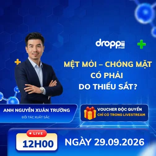 MỆT MỎI – CHÓNG MẶT: CÓ PHẢI DO THIẾU SẮT?