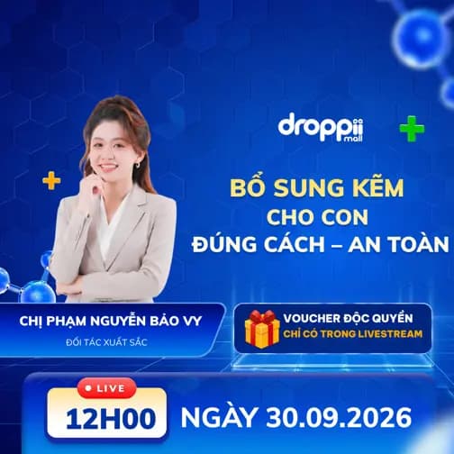 BỔ SUNG KẼM CHO CON: ĐÚNG CÁCH – AN TOÀN