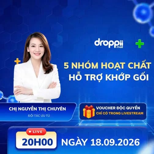 5 NHÓM HOẠT CHẤT HỖ TRỢ KHỚP GỐI