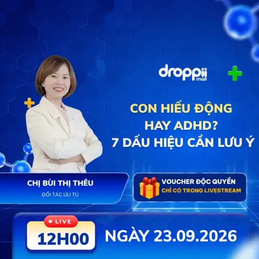 CON HIẾU ĐỘNG HAY ADHD? 7 DẤU HIỆU CẦN LƯU Ý