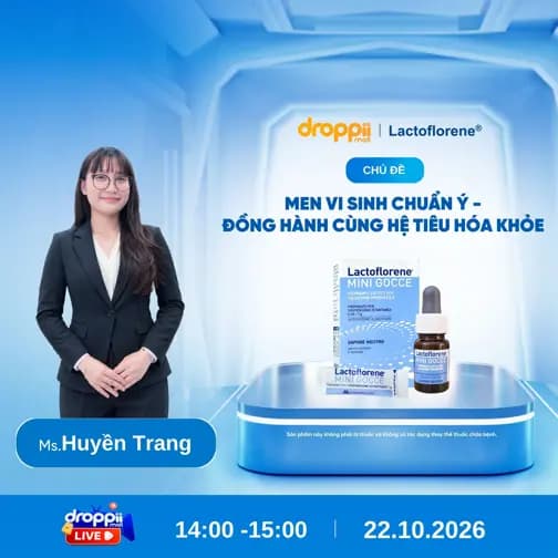 📢 Men Vi Sinh Chuẩn Ý - Đồng Hành Hệ Tiêu Hóa Khỏe