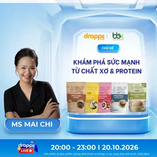 KHÁM PHÁ SỨC MẠNH TỪ CHẤT XƠ & PROTEIN