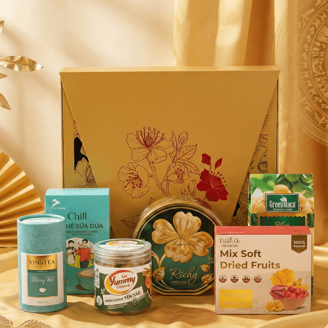 Hộp Quà Tết 2026 - PHÚC LỘC THỌ