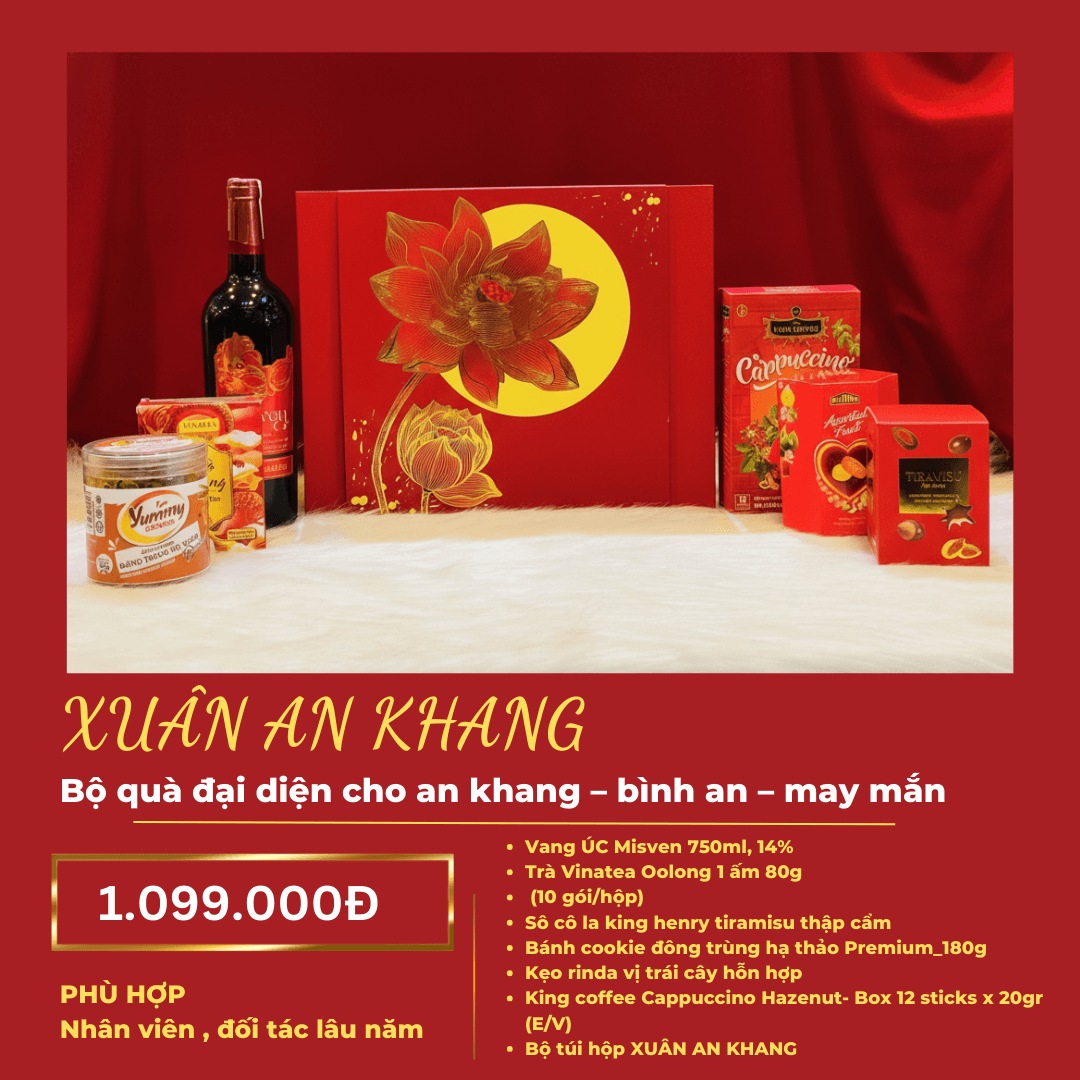 Hộp Quà Tết 2026 - XUÂN AN KHANG