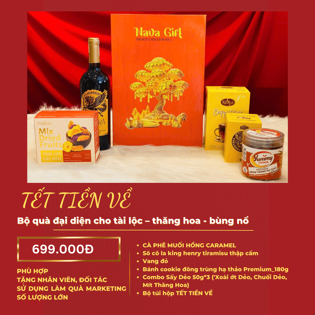 Hộp Quà Tết 2026 - TẾT TIỀN VỀ