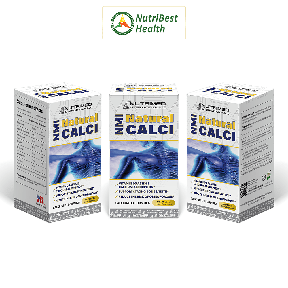 Thực phẩm bảo vệ sức khỏe NMI Natural Calci