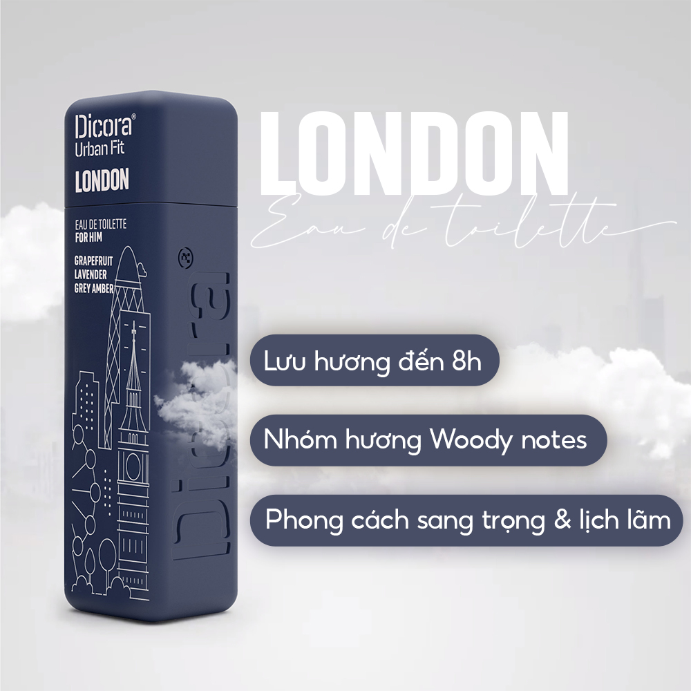 Nước hoa Dicora Urban Fit London 5