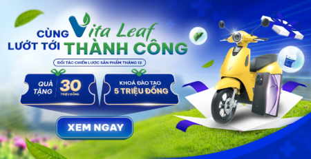 Vita Leaf - Đối tác chiến lược sản phẩm tháng 12